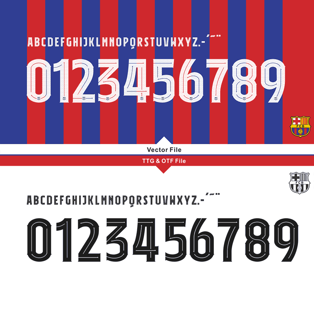 Football Jersey Fonts Of Every Famous Football Club In The, 46% OFF