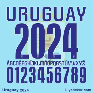 Uruguay 2024 Font Download