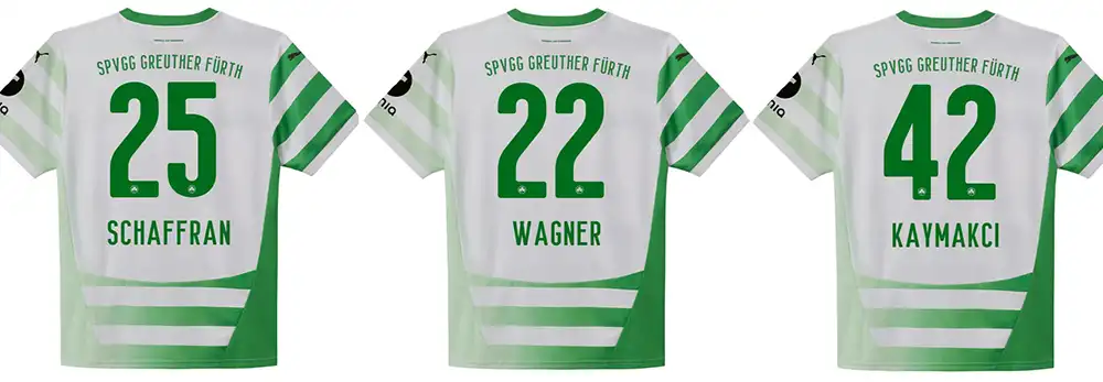 Greuther Furth 2024-25 Kit Font