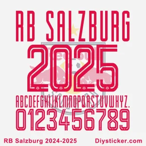 RB Salzburg 2024-25 Font