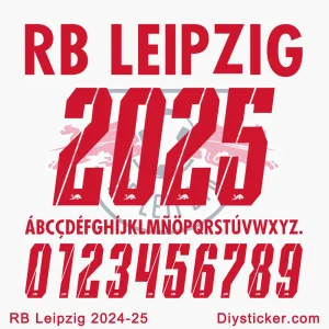 RB Leipzig 2024-25 Font