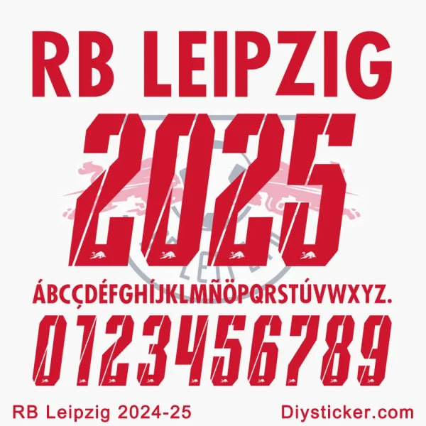 RB Leipzig 2024-25 Font