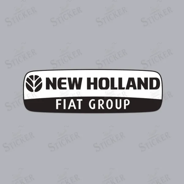 Juventus New Holland Sponsor Patch Black