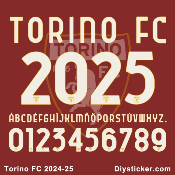 Torino FC 2024-25 Font